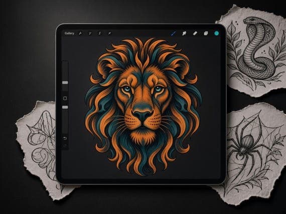 Dark Neo-Traditional Flash Sheet Vol. 5